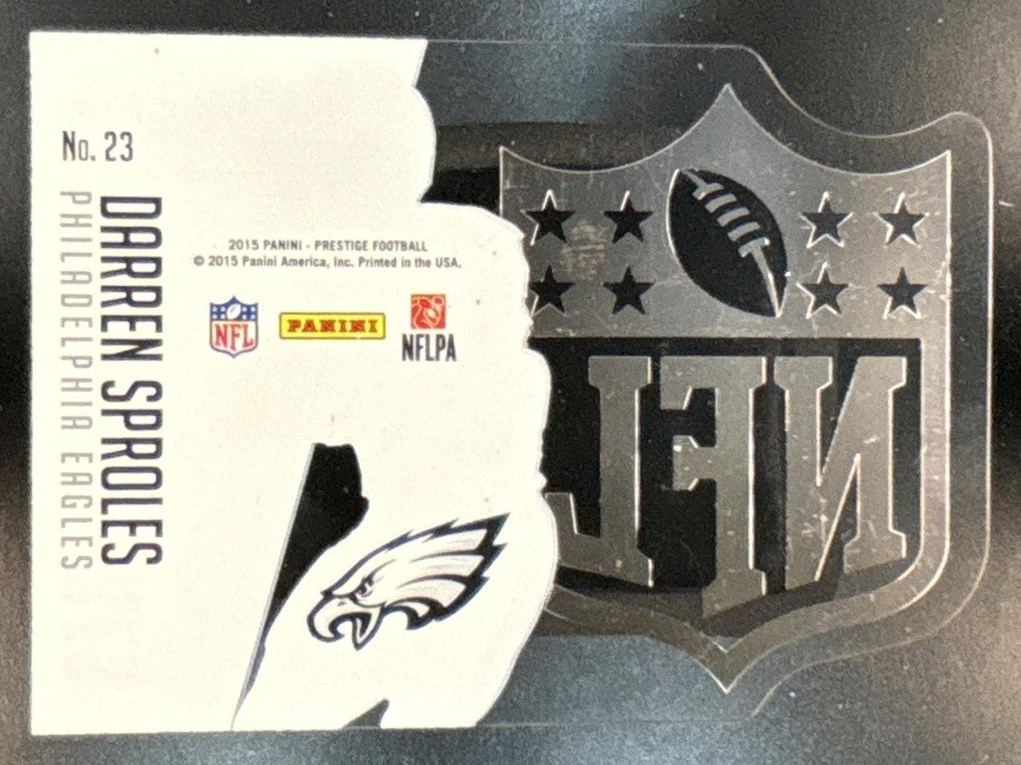 2015 Panini Prestige Darren Sproles NFL Shield #23 Philadelphia Eagles - Sports Cards