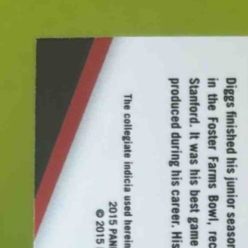 2015 Panini Prizm Collegiate Draft Picks Stefon Diggs #243 RC - Sports Cards