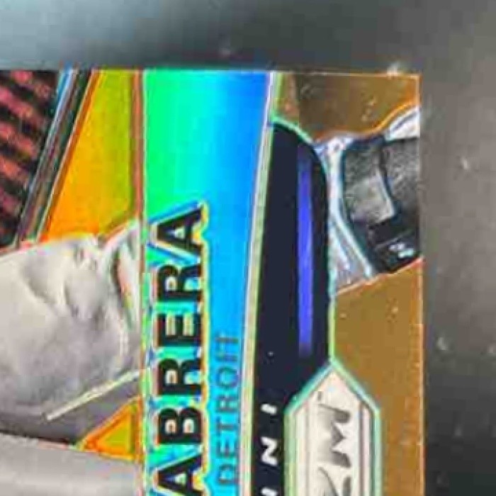 2015 Panini Prizm Miguel Cabrera Orange Prizms /60 #119 Detroit Tigers - Sports Cards