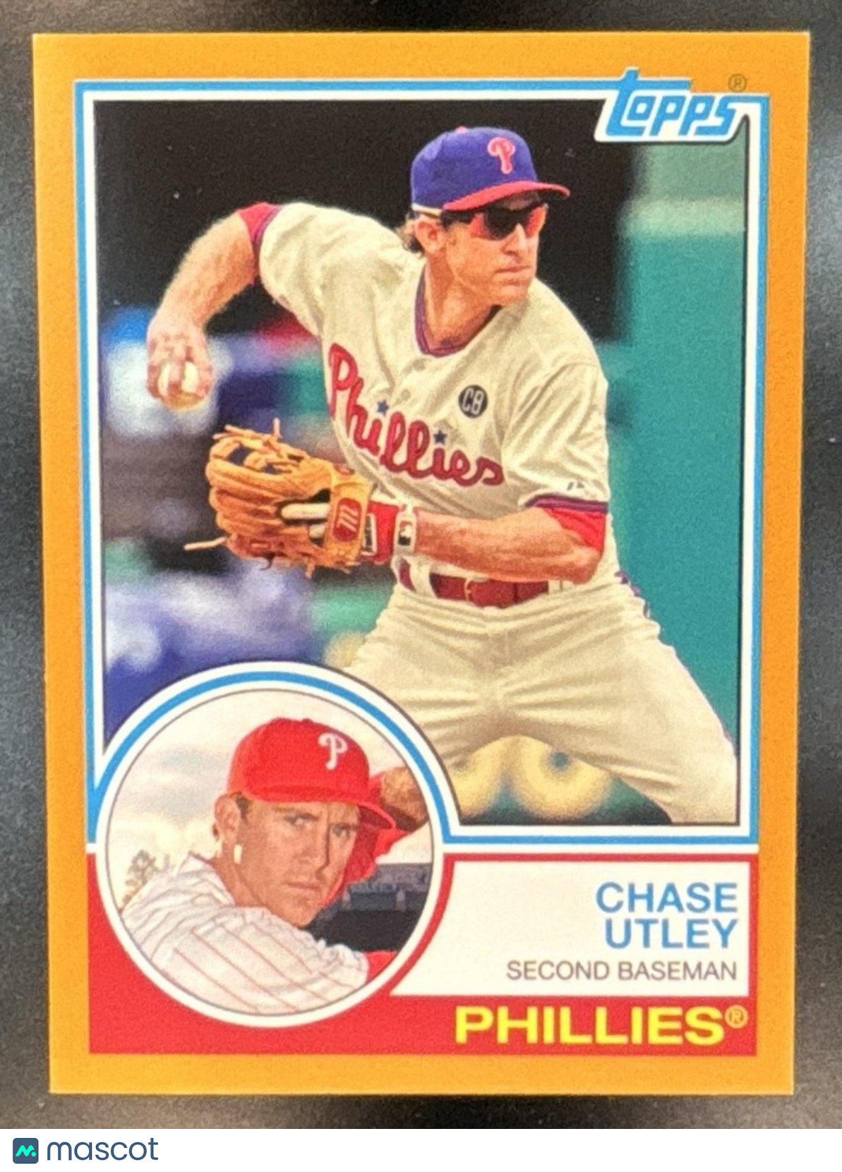 2015 Topps Archives Chase Utley Gold /50 #262 Philadelphia Phillies - Sports Cards
