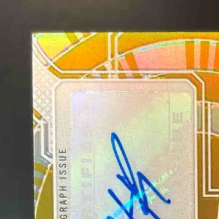 2015 Topps Finest Cameron Artis-Payne Auto Jumbo Relic Gold /99 RC Panthers - Sports Cards
