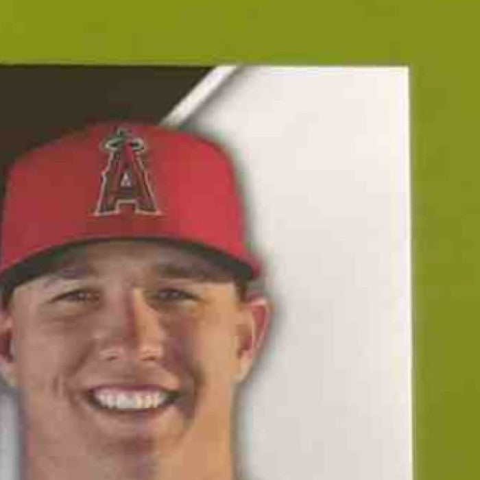 2015 Topps Mike Trout Commemorative Bat Knobs Pink /25 Los Angeles Angels - Sports Cards