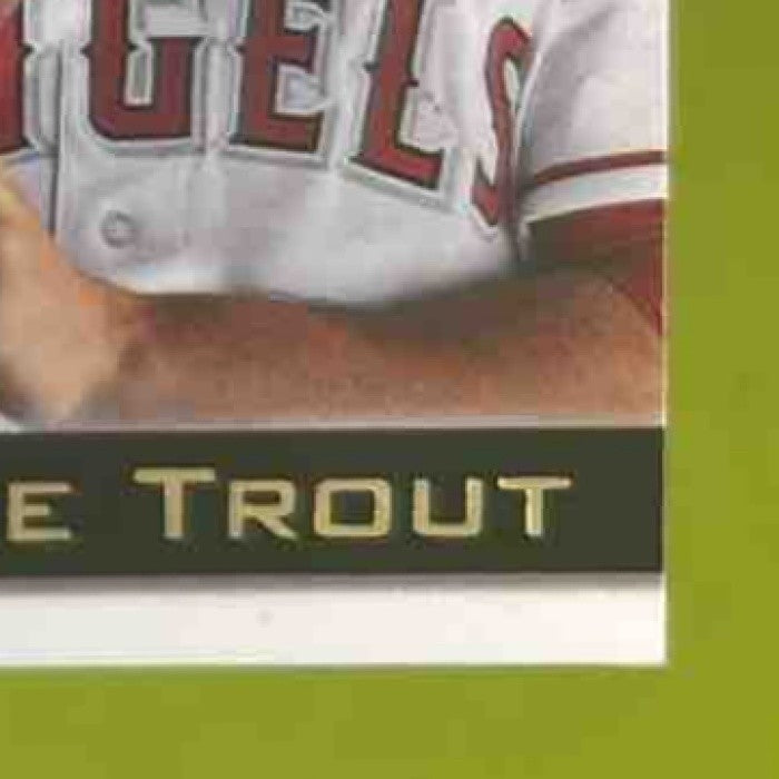 2015 Topps Mike Trout Commemorative Bat Knobs Pink /25 Los Angeles Angels - Sports Cards