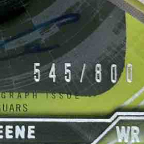 2015 Topps Strata Rashad Greene Auto /800 #SA-RGR RC Jacksonville Jaguars - Sports Cards