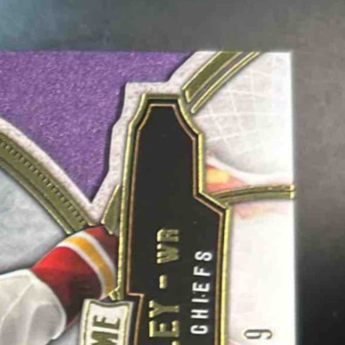 2015 Topps Supreme Chris Conley Violet 74/99 #92 RC Kansas City Chiefs - Sports Cards