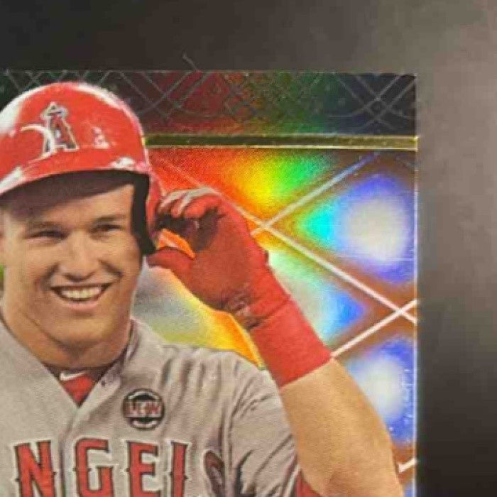 2015 Topps Tribute Mike Trout Relics Orange /75 #TR-MTR Los Angeles Angels - Sports Cards