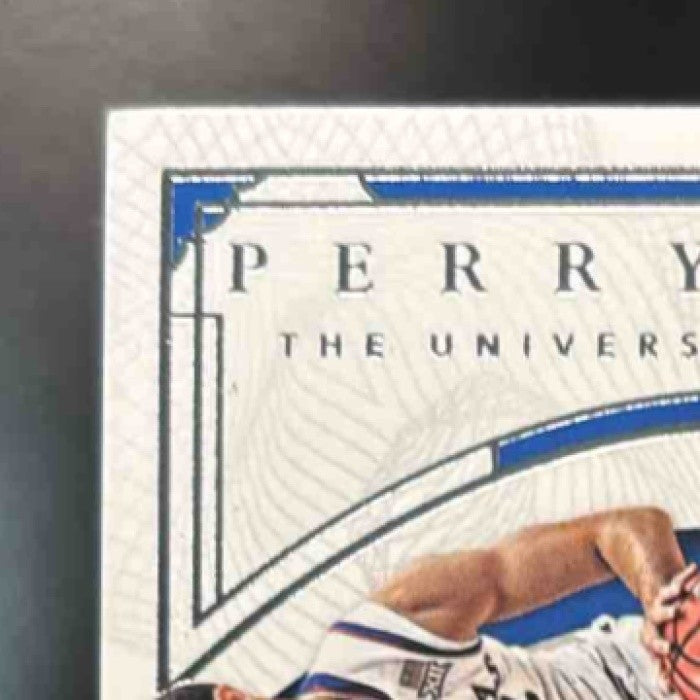 2016-17 National Treasures Collegiate Perry Ellis Auto Die Cut /99 Auto Jayhawks - Sports Cards