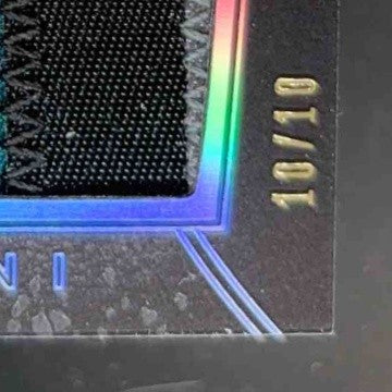 2016 Black Gold Carson Wentz / Jared Goff VS White Prime #d 10/10 Rams Eagles - Sports Cards