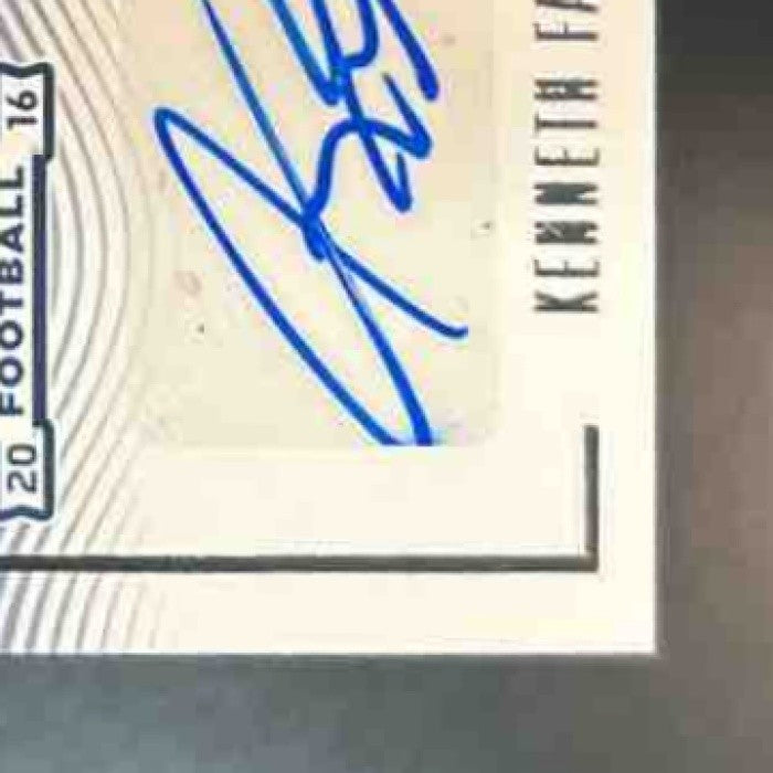 2016 Contenders Kenneth Farrow #264 RC Rookie Ticket Auto San Diego Chargers - Sports Cards