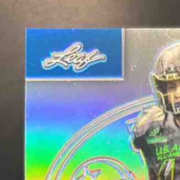 2016 Leaf Metal U.S. Army All-American Bowl John Shannon Auto Blue /50 #54 - Sports Cards