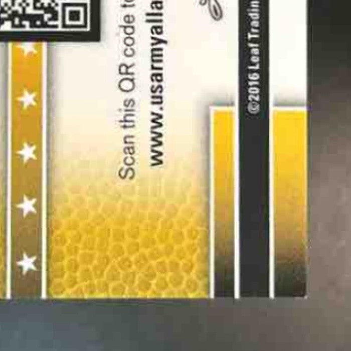 2016 Leaf Metal U.S. Army All-American Bowl John Shannon Auto Blue /50 #54 - Sports Cards