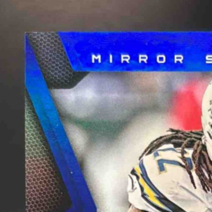 2016 Panini Certified Jason Verrett Mirror Signatures Blue /40 T Auto Chargers - Sports Cards