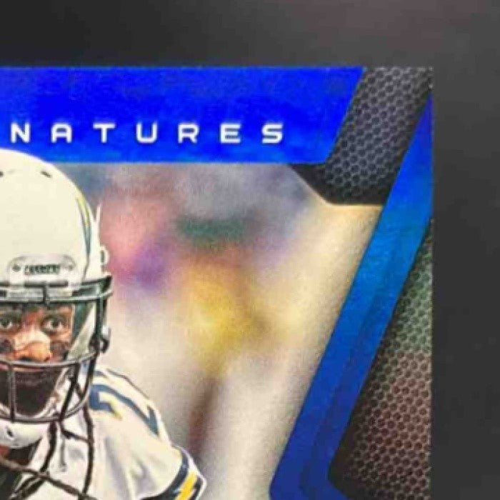 2016 Panini Certified Jason Verrett Mirror Signatures Blue /40 T Auto Chargers - Sports Cards