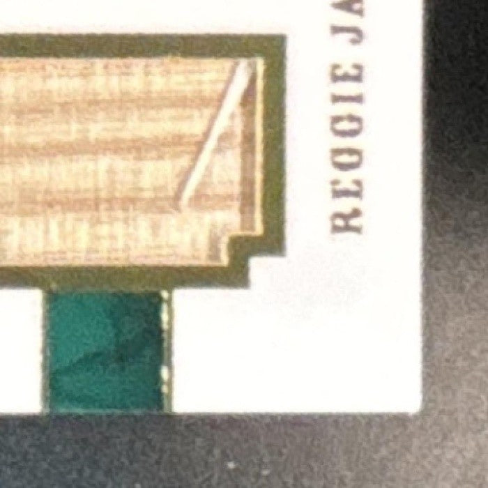 2016 Panini Pantheon Reggie Jackson Decade Deities Gold /25 MEM Oakland Athletic - Sports Cards