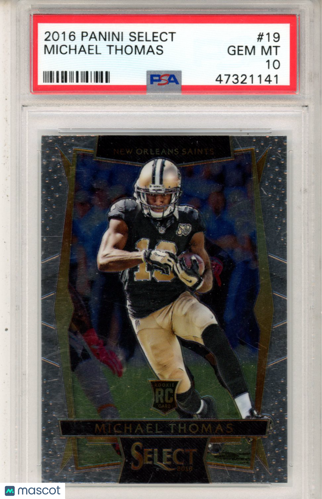 2016 Panini Select Michael Thomas #19 PSA 10 - Graded Sports Cards