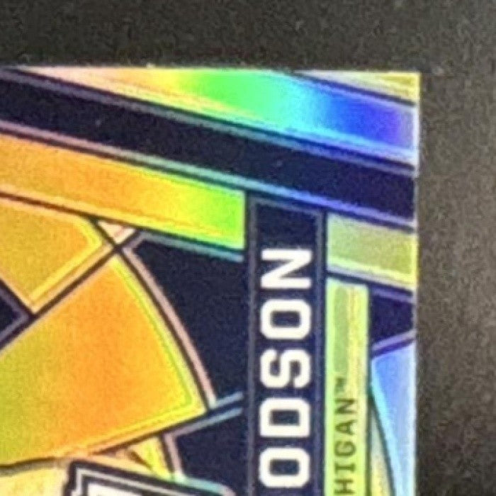 2016 Prizm Collegiate Draft Picks Charles Woodson Stained Glass #20 Michigan - Sports Cards