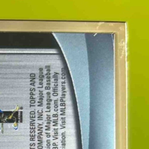 2016 Topps Gold Label Jorge Soler Framed Auto #GLFA-JSO Chicago Cubs - Sports Cards