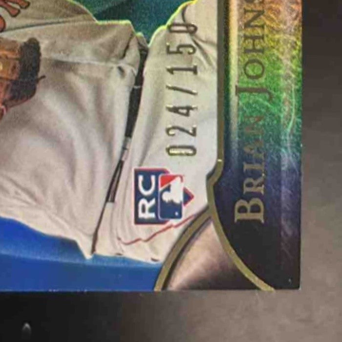 2016 Topps Tribute Brian Johnson Auto Blue /150 RC Boston Red Sox - Sports Cards