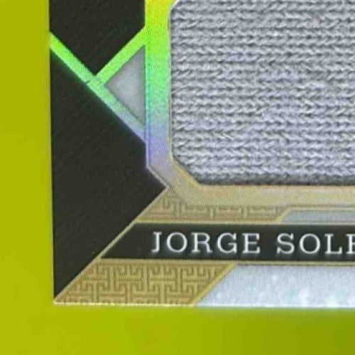 2016 Topps Triple Threads Jorge Soler Rookies Future Phenoms Auto Relics 11/75 - Sports Cards