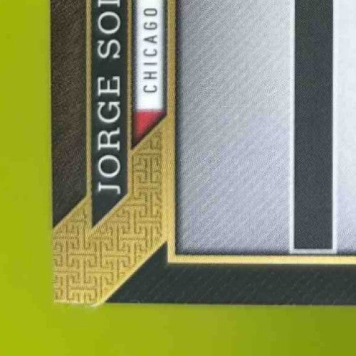 2016 Topps Triple Threads Jorge Soler Rookies Future Phenoms Auto Relics 11/75 - Sports Cards