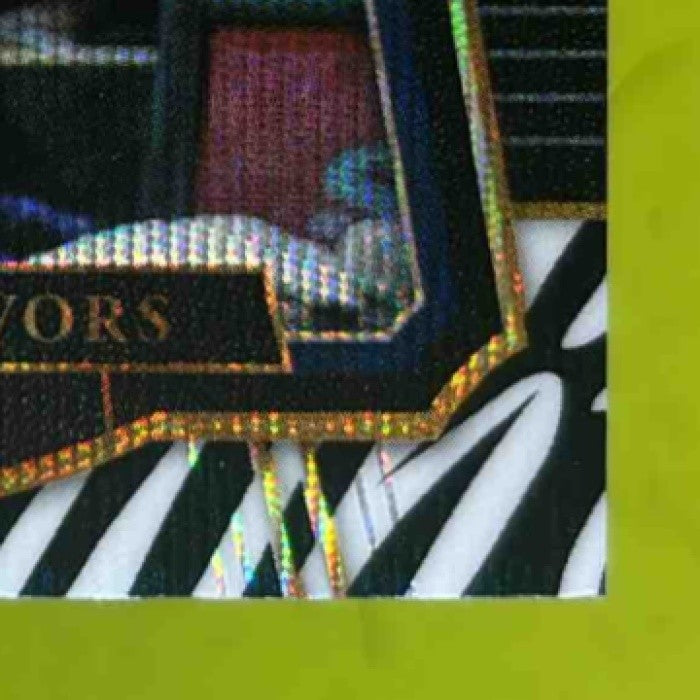 2017-18 Panini Select Derrick Favors Zebra Prizms #193 Premier Level Utah Jazz - Sports Cards