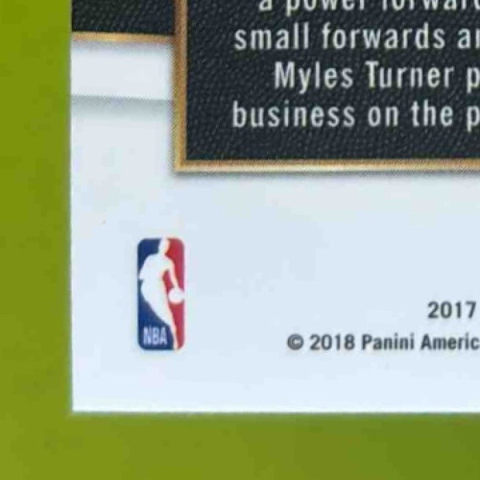 2017-18 Panini Select Thaddeus Young Zebra Prizms #226 Courtside Indiana Pacers - Sports Cards