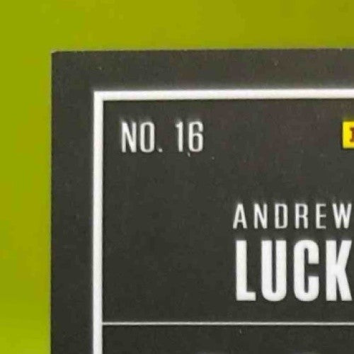 2017 Contenders Optic Andrew Luck Blue 66/99 #16 Season Ticket COLOR MATCH - Sports Cards