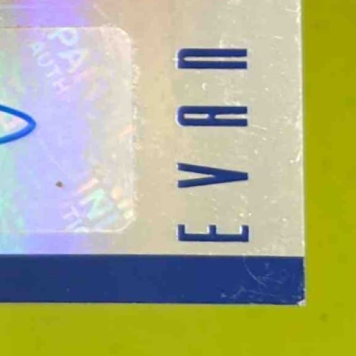 2017 Illusions Evan Engram First Impressions Memorabilia Blue Auto /100 Giants - Sports Cards