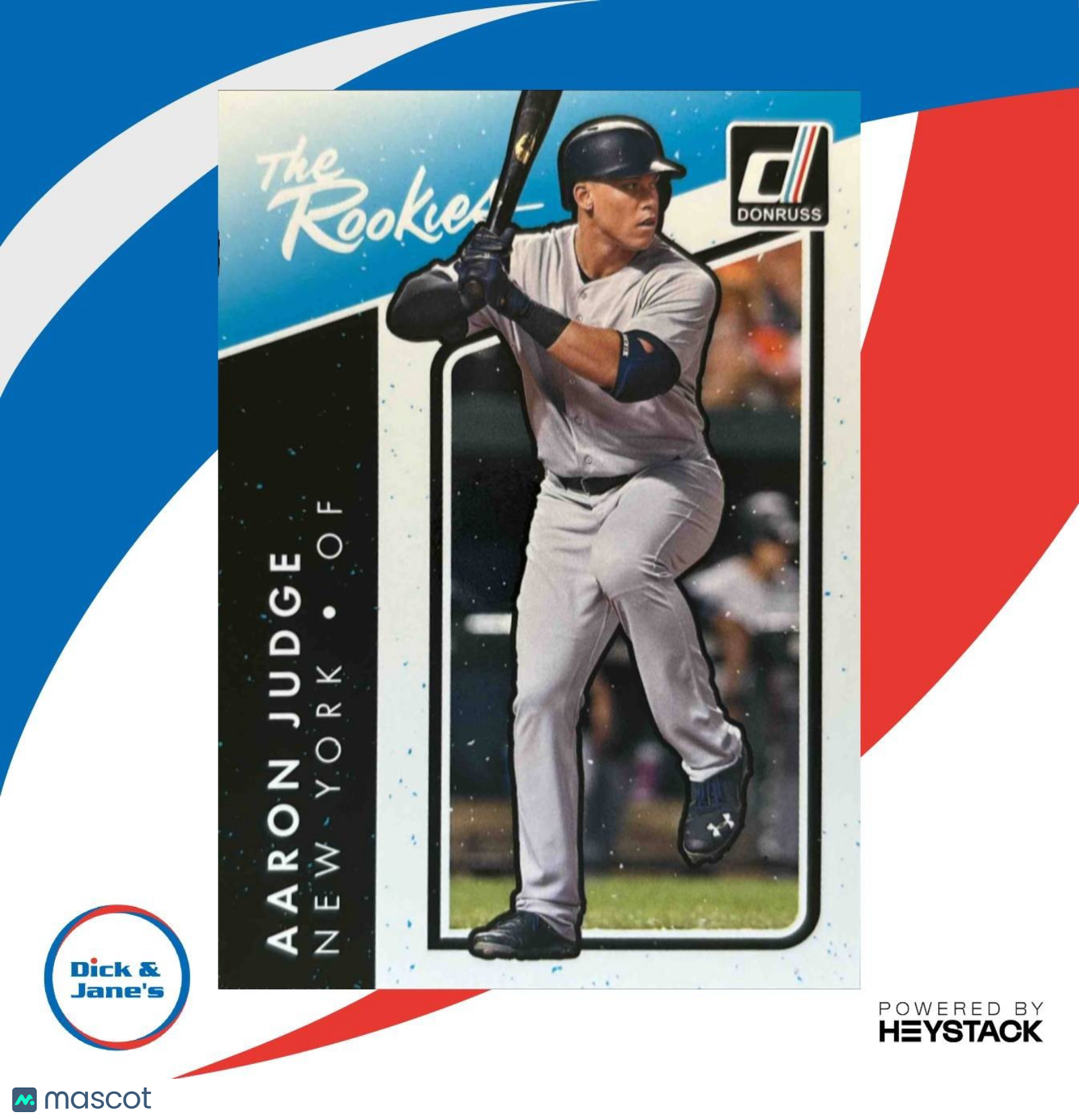 2017 Panini Donruss Aaron Judge The Rookies #TR-8 RC New York Yankees - Sports Cards