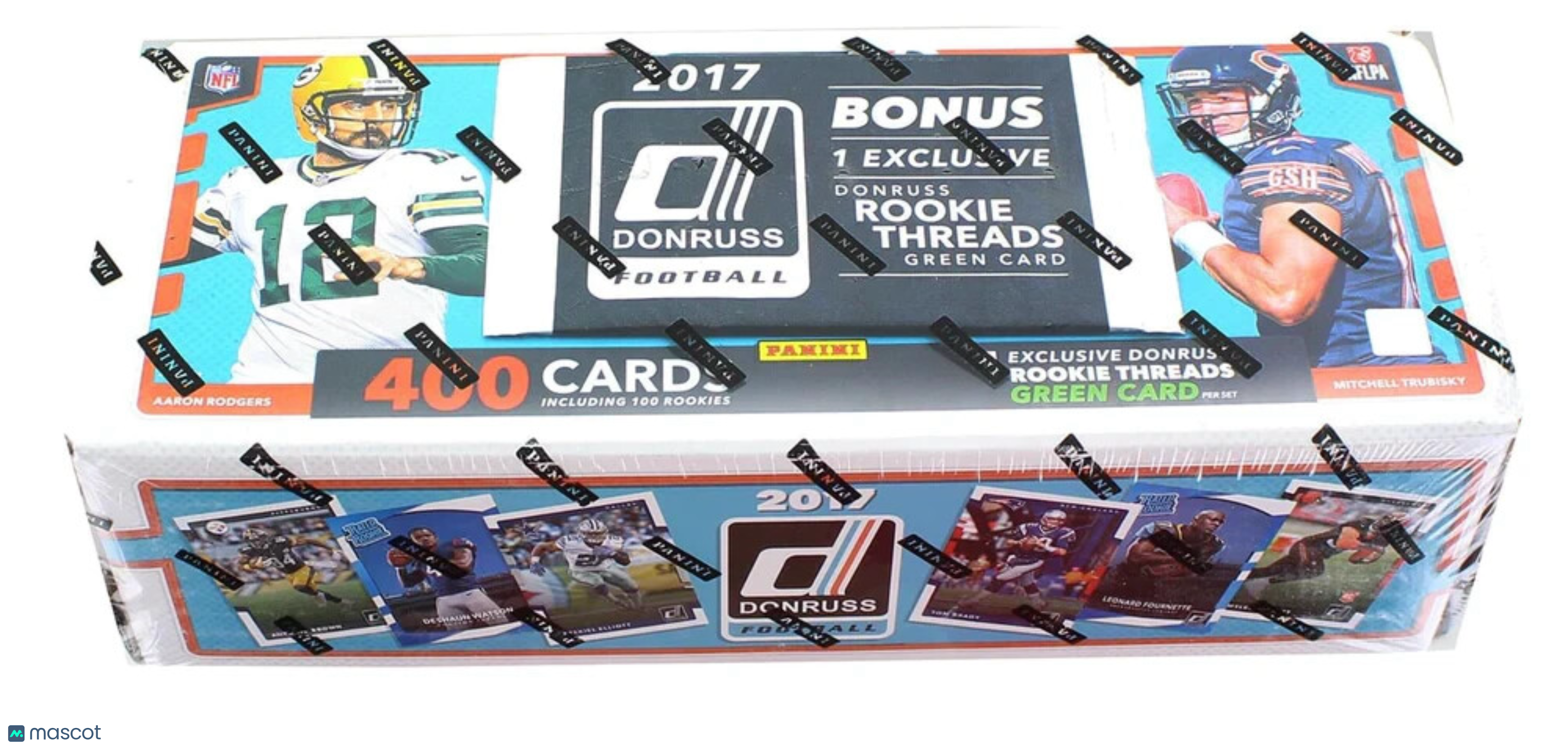 2017 PANINI DONRUSS NFL Football Trading Card Set with Rookie Threads Card - Sealed Boxes