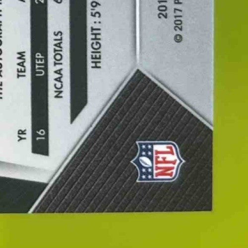 2017 Panini Prizm Aaron Jones Rookie Auto #RA-AJN RC Green Bay Packers - Sports Cards