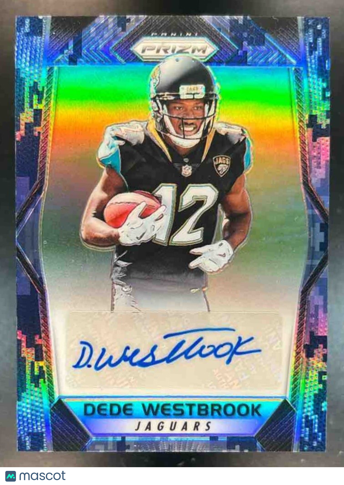 2017 Panini Prizm Dede Westbrook Rookie Auto Camo /25 RC Jacksonville Jaguars - Sports Cards