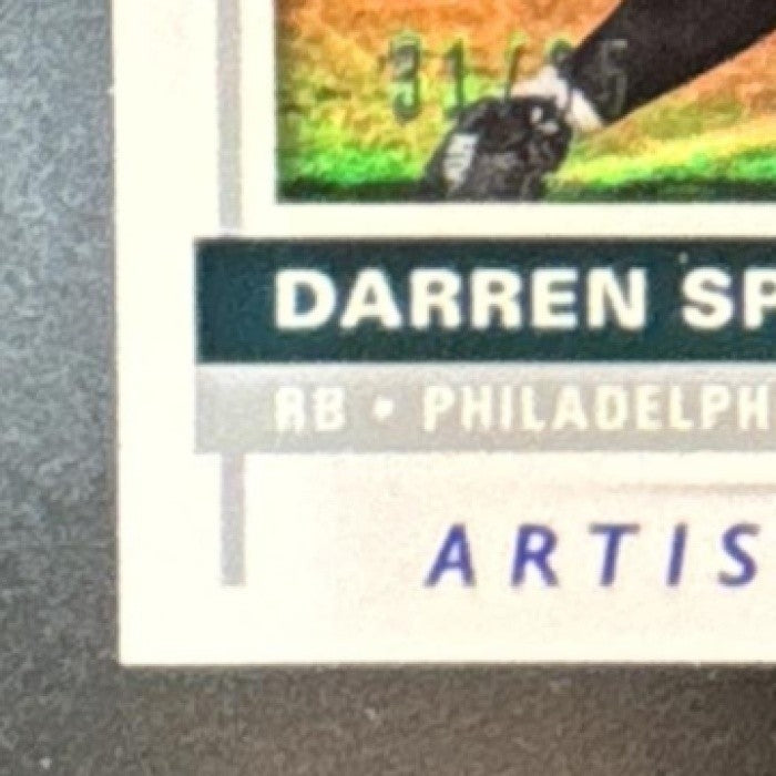 2017 Panini Score Darren Sproles Artist’s Proof /35 #31 Philadelphia Eagles - Sports Cards