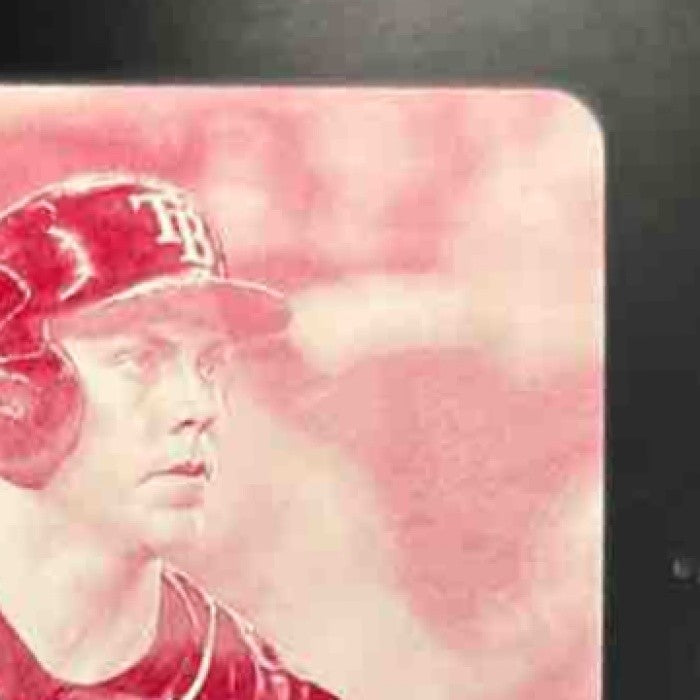 2017 Topps Corey Dickerson 1/1 Printing Plate Magenta #165 Tampa Bay Rays - Sports Cards