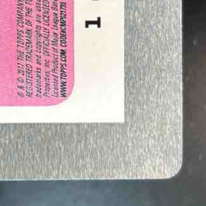 2017 Topps Corey Dickerson 1/1 Printing Plate Magenta #165 Tampa Bay Rays - Sports Cards