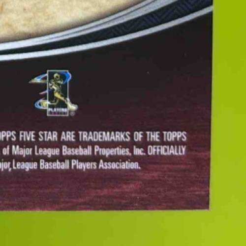 2017 Topps Five Star Bryce Harper Auto Orange 1/5 #FSA-BH Washington Nationals - Sports Cards