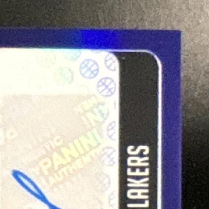 2018-19 Donruss Optic Nick Van Exel Signature Series Purple Auto Lakers - Sports Cards