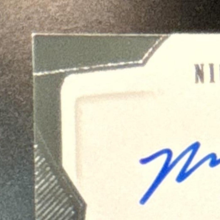 2018-19 Panini Dominion Nick Van Exel Peerless Jersey Auto /49 Lakers - Sports Cards