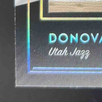 2018-19 Panini Noir Donovan Mitchell Jumbo Material /49 #JM-DML MEM Utah Jazz - Sports Cards