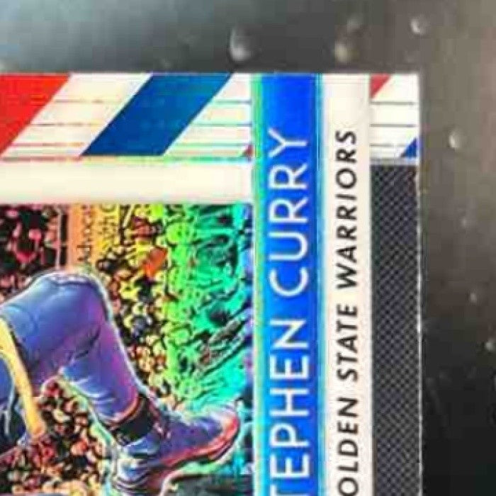 2018-19 Panini Prizm Stephen Curry Red White and Blue #222 Golden State Warriors - Sports Cards