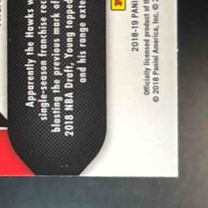 2018-19 Panini Prizm Trae Young Luck of the Lottery Hyper #5 RC Atlanta Hawks - Sports Cards