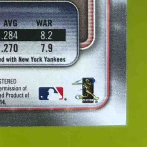 2018 Bowman Aaron Judge Blue 120/150 #24 New York Yankees - Sports Cards