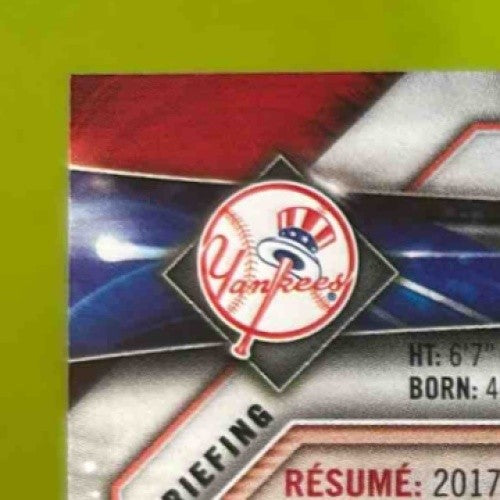 2018 Bowman Aaron Judge Blue 120/150 #24 New York Yankees - Sports Cards