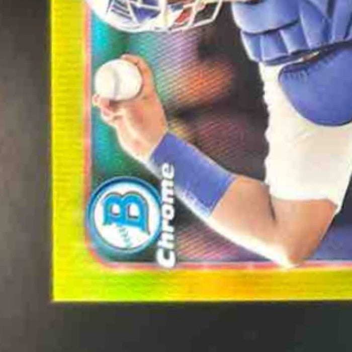 2018 Bowman Keibert Ruiz Chrome Prospects Yellow /75 #BCP79 Los Angeles Dodgers - Sports Cards