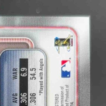 2018 Bowman Mike Trout Blue 85/150 #1 Los Angeles Angels - Sports Cards