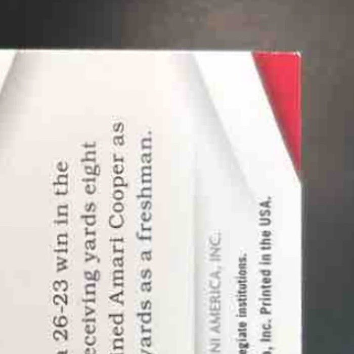 2018 Immaculate Collection Collegiate Calvin Ridley Jumbo /99 #7 RC Crimson Tide - Sports Cards