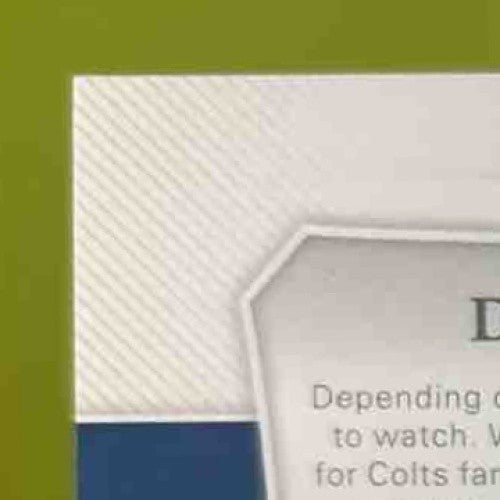 2018 National Treasures Daurice Fountain Colossal Signatures Patch /25 RC Colts - Sports Cards