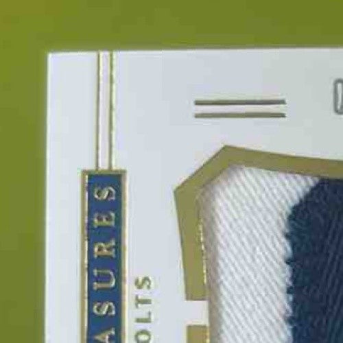 2018 National Treasures Daurice Fountain Colossal Signatures Patch /25 RC Colts - Sports Cards