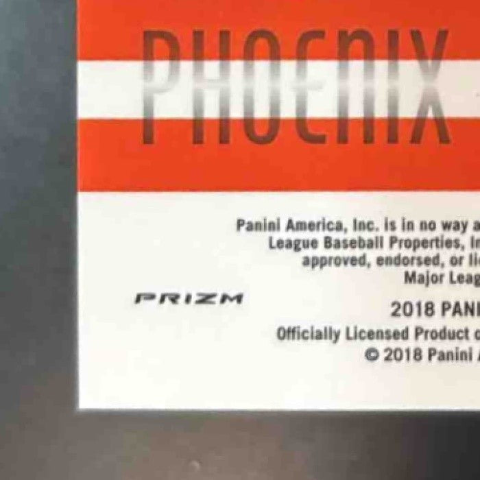 2018 Panini Chronicles Brian Anderson Phoenix Signature Gold /10 Auto RC Marlins - Sports Cards