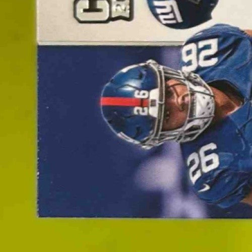 2018 Panini Contenders Saquon Barkley Sony Michel Round Numbers - Sports Cards